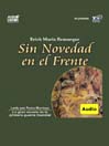 Sin Novedad En El Frente